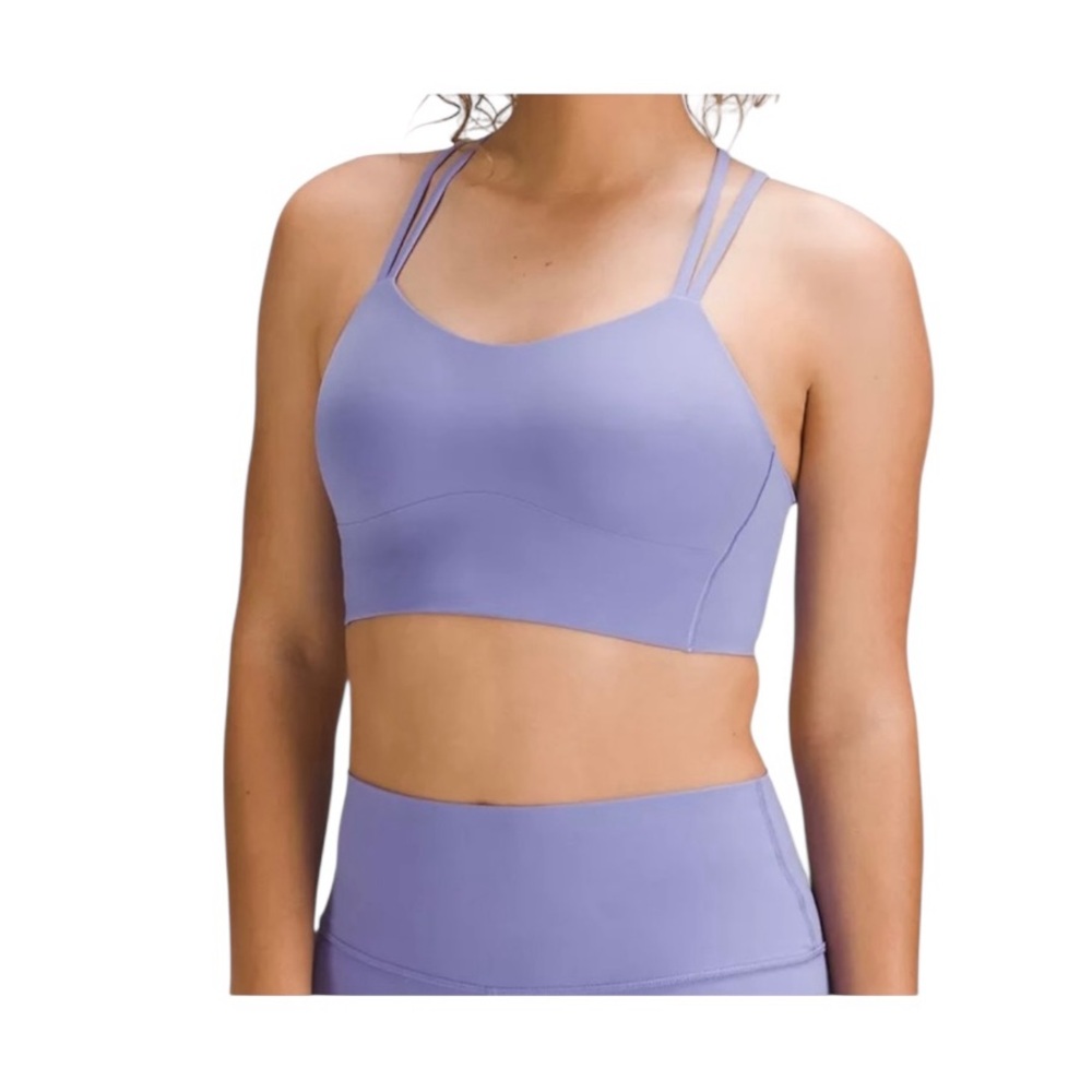 💜 𝐋𝐔𝐋𝐔𝐋𝐄𝐌𝐎𝐍 Like a Cloud Longline Bra D/DD – Lavender 💜